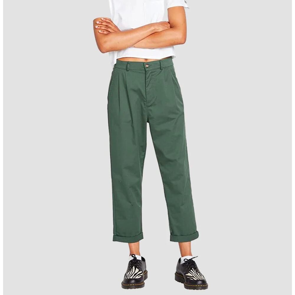 Volcom Frochickie Women's Trousers in Dark Pine